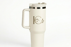 Stainless Steel Insulated Sipper Bottle with Handle & Straw | Premium Leakproof Travel Tumbler for Hot & Cold Drinks