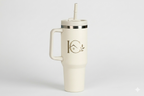 Stainless Steel Insulated Sipper Bottle with Handle & Straw | Premium Leakproof Travel Tumbler for Hot & Cold Drinks