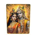 Homecyra Radha Kris| Premium Framed Spiritual Wall Art for Living Room, Bedroom & Temple Decor | Modern Home Decoration Picture