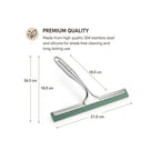 Homecyra Kitchen Wiper Pack of 2 | Streak-Free Glass & Bathroom Cleaning Wiper | Comfortable Grip | Durable Squeegee